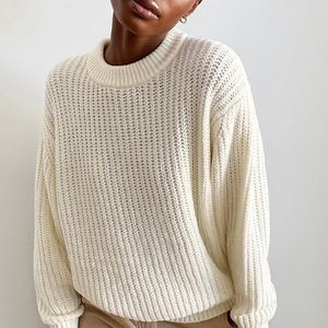 Aritzia Chenille Sweater